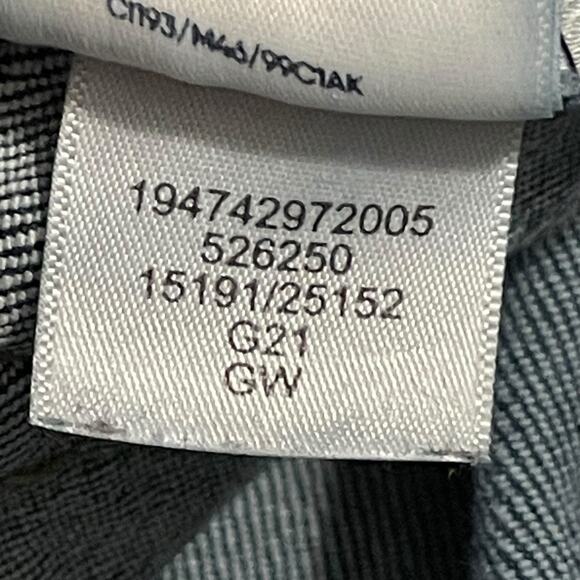 Lands End Mens Jeans Size 30 Square Rigger Slim Fit Straight Leg Dark Blue Denim - Picture 10 of 13